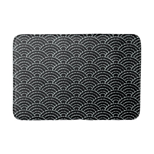 Dunkle Bögen Bath Mat Badematte (Vorderseite)