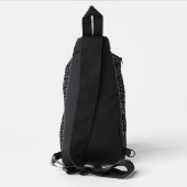 Dunkle Bögen Crossbody Bag (Rückseite)