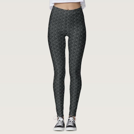Dunkle Bögen Leggings (Vorderseite)
