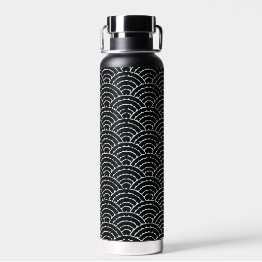 Dunkle Bögen Trinkflasche (Rückseite)