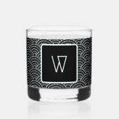 Dunkle Bögen Whiskyglas (Rückseite)