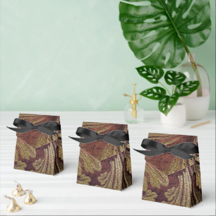 Dunkle Boudoir Geschenkschachtel
