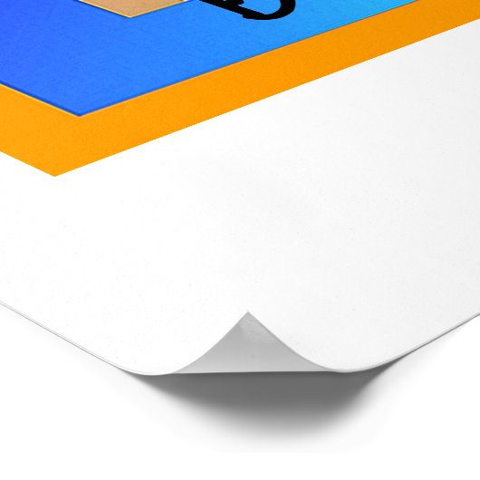 Dunkle Brillen tragen und mein Valentin schmirgeln Poster (Ecke)