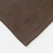 Dunkle Bucht Running Horse Brown Fleecedecke (Ecke)