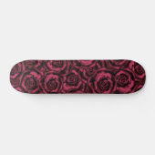 Dunkle Burgund-Rose. Skateboard (Horizontal)