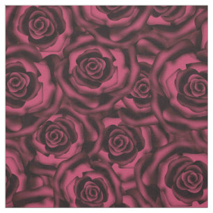 Dunkle Burgund-Rose. Stoff
