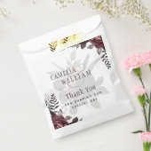 Dunkle Burgund Schwarze Rose Hochzeitsfest Winter Geschenktütchen (Versiegelt)