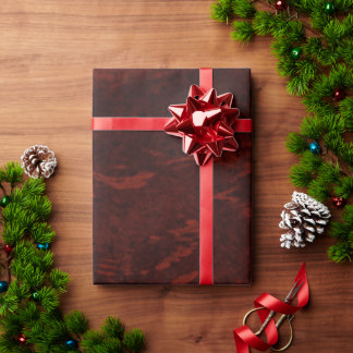 Dunkle Burgunderrote Marmortextur Geschenkpapier