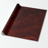Dunkle Burgunderrote Marmortextur Geschenkpapier (Ungerollt)