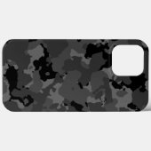 Dunkle Camouflage Muster Case-Mate iPhone Hülle (Rückseite (Horizontal))