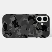 Dunkle Camouflage Muster Case-Mate iPhone Hülle (Rückseite (Horizontal))