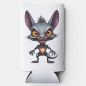 Dunkle Chupacabra Art Halloween Fantasy Creature Selters Dosenkühler (Vorderseite)
