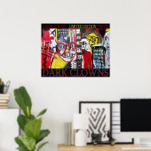 Dunkle Clowns BEGRENZTER EDITIONSTDRUCK Poster (Heimbüro)