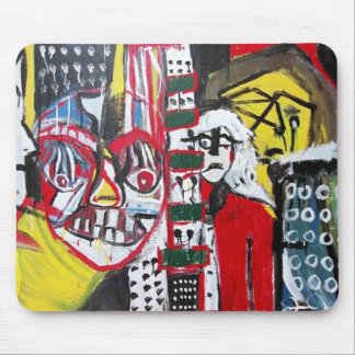 Dunkle Clowns Mousepad