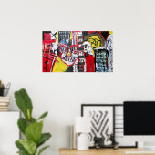 Dunkle Clowns Poster (Heimbüro)