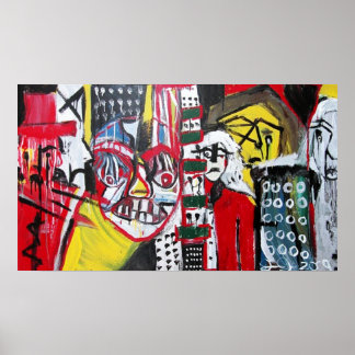 Dunkle Clowns Poster