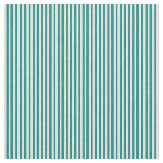 Dunkle Cyan- und Bisque-farbene Linien Stoff (Nahaufnahme)