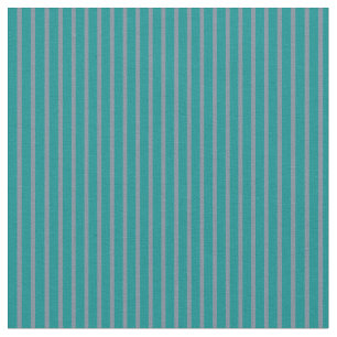 Dunkle Cyan- und Lichtschiefergraue Streifen Stoff