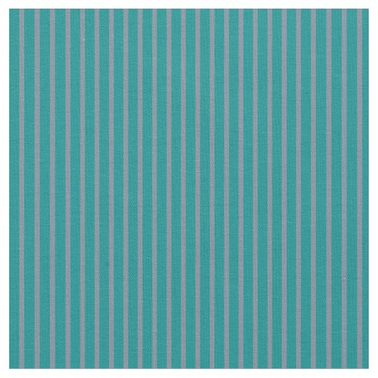 Dunkle Cyan- und Lichtschiefergraue Streifen Stoff (Nahaufnahme)