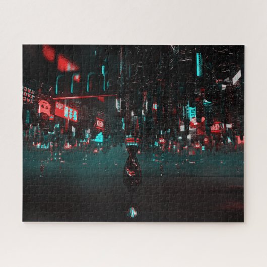 Dunkle Cyber City Puzzle (Horizontal)