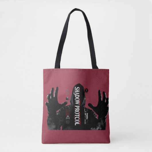 Dunkle Cyberpunk-Tasche Tasche (Vorderseite)
