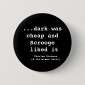 Dunkle-D Scrooge Sammlung Button (Vorderseite)