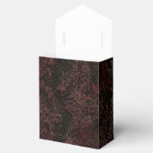 Dunkle Damast-Geschenkbox Geschenkschachtel (Geöffnet)