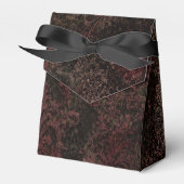 Dunkle Damast-Geschenkbox Geschenkschachtel (Vorderseite)