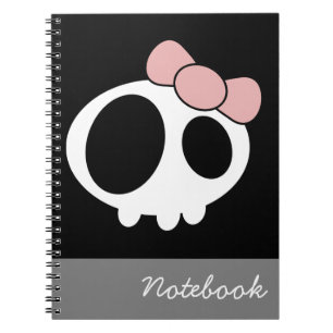 Dunkle-Dame-Notizbuch Notizblock