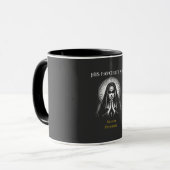 Dunkle dämonische Nonne  Tasse (Vorderseite Links)