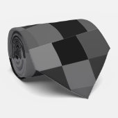 Dunkle digitale Dazzle-Camouflage Krawatte (Gerollt)