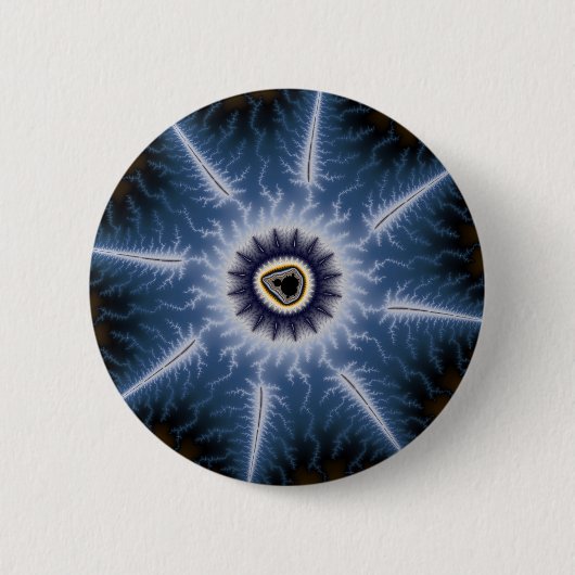 Dunkle Dornen Button (Vorderseite)