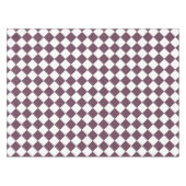 Dunkle dunkle Rose, rosa, Retro-Chic Tischdecke (Vorderseite (Horizontal))