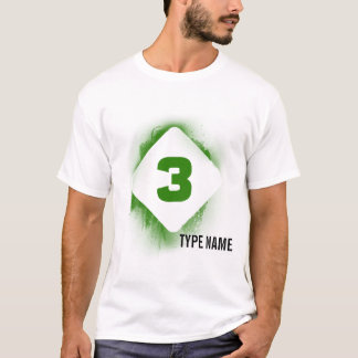 Dunkle Eden-Schablone - 3 T-Shirt
