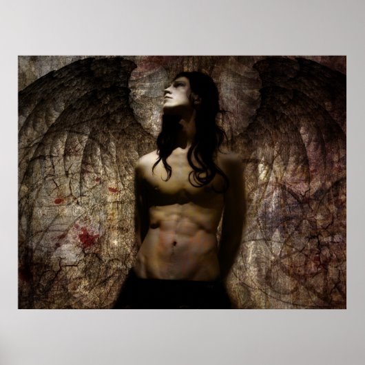 Dunkle Einsen: Azrael Poster (Vorne)