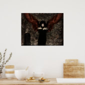 Dunkle Einsen: Ingrum Poster (Küche)