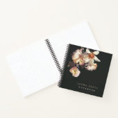 Dunkle Elegance Personalisiertes Notebook Notizblock (Innenseite)