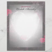 Dunkle Elegante Rose (Vorderseite)