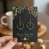 Dunkle, elegante, wirbelfarbene, blühende Ohrwurfk