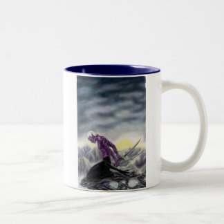 Dunkle Elf-Tasse Zweifarbige Tasse