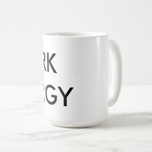 Dunkle Energie-Tasse, 15oz. Kaffeetasse (VorderseiteRechts)