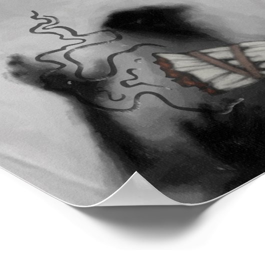 Dunkle Energies Poster (Ecke)