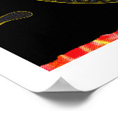 Dunkle Engel - Print Poster (Ecke)