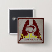 Dunkle Engel - tote Herz-Romane Button (Vorne & Hinten)