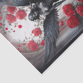 Dunkle Engel-Tränen, Göttlichkeit und Rote Rosen Seidenpapier (Ausschnitt)