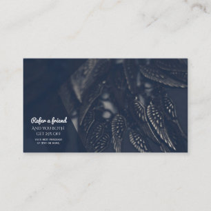 Dunkle Engelsflügel Gothic Glam Empfehle einen Fre Empfehlungskarte