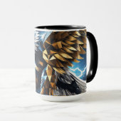 Dunkle Engle Cup Tasse (VorderseiteRechts)