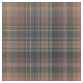 Dunkle Erde Wald Plaid Tartan Stoff (Nahaufnahme)