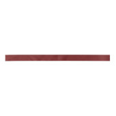Dunkle erdige rote Farbexplosion Satinband (Vorderseite)