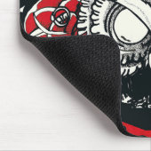 Dunkle Eule Mousepad (Ecke)